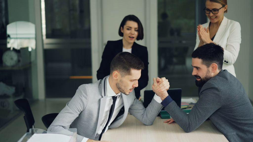 sales and marketing alignment arm wrestle